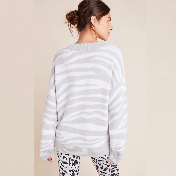 Varley Calvert Sweater Tiger Grey - Picture 7 of 9